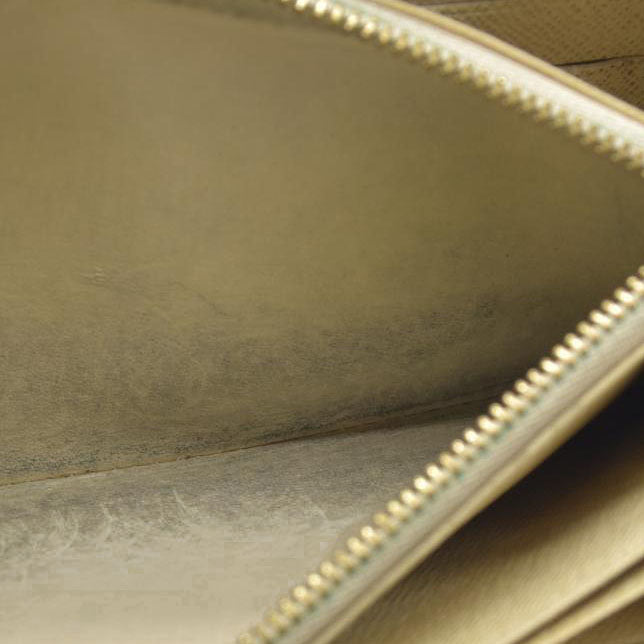 AUCTION $915 Louis Vuitton Damier Azur Zippy Zip Around Long Wallet Purse White CA1132