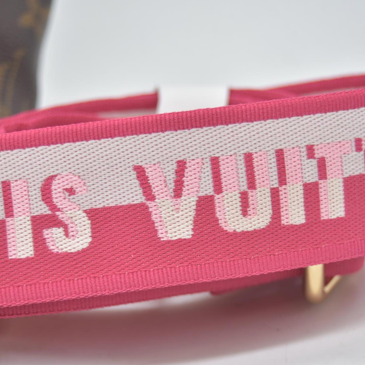 $2100 Louis Vuitton Monogram Neverfull BB Fuchsia