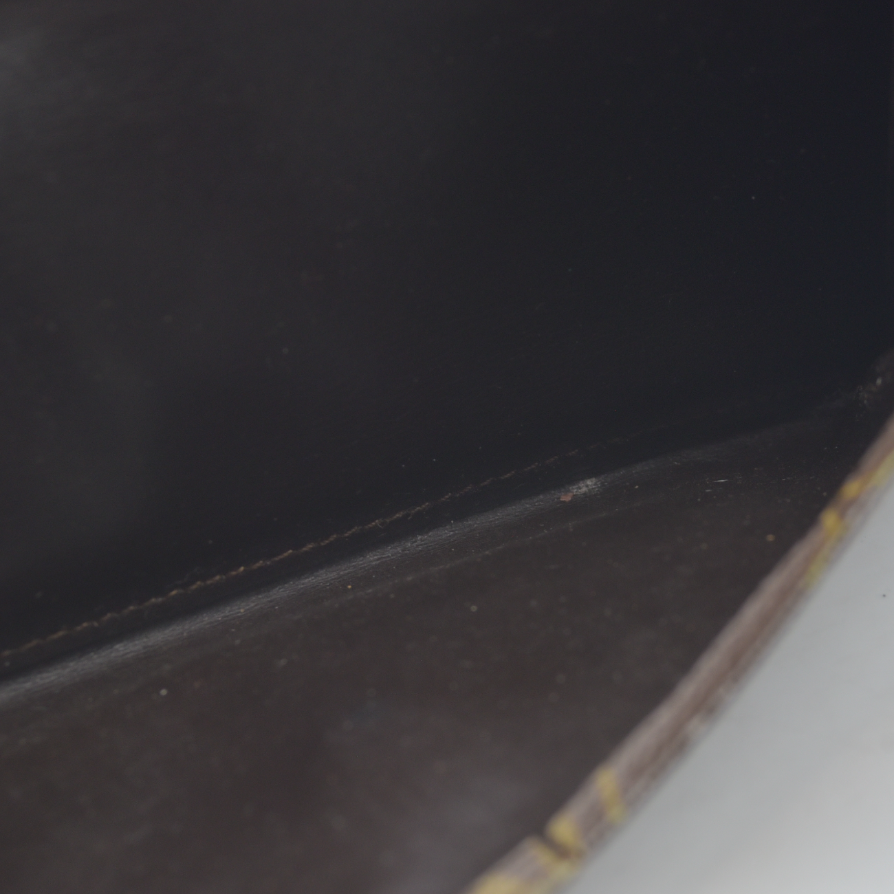 $775 1980s Louis Vuitton Monogram Long Sarah Wallet Brown