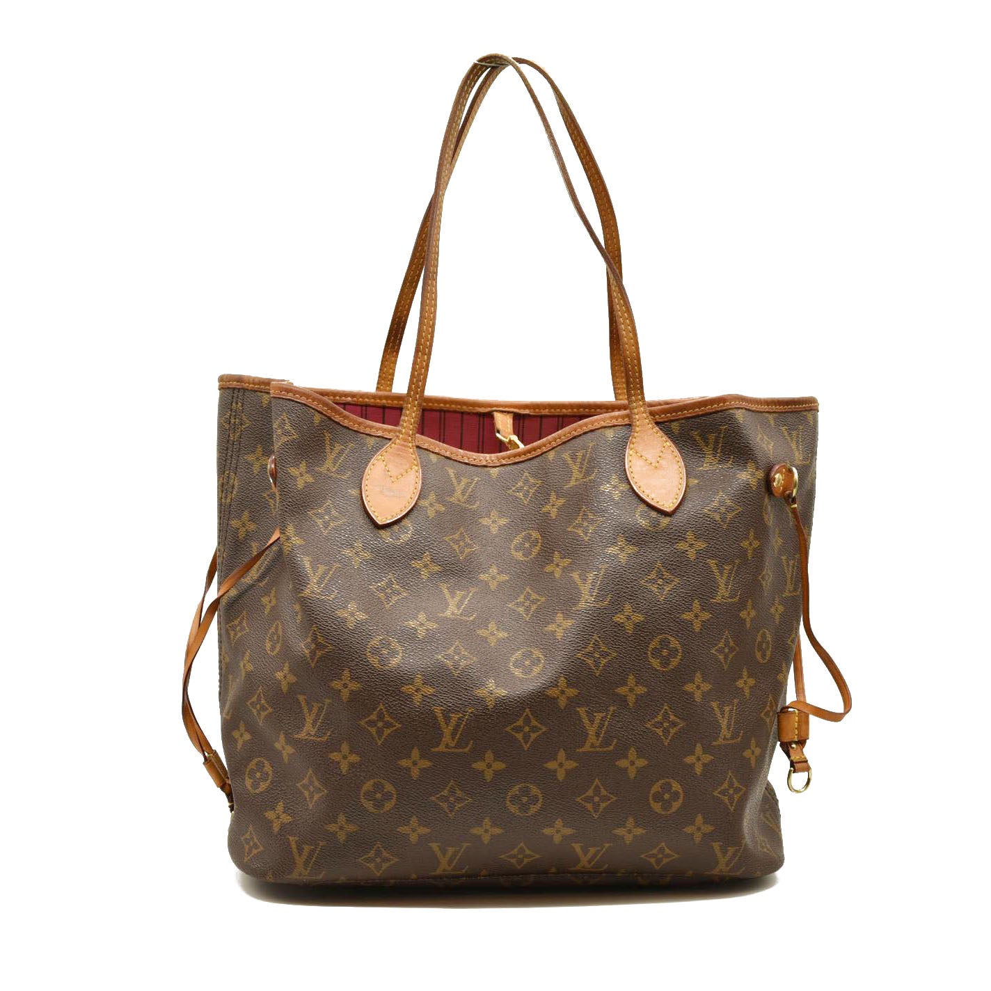 LOUIS VUITTON Monogram Neverfull MM Fuchsia SR4114