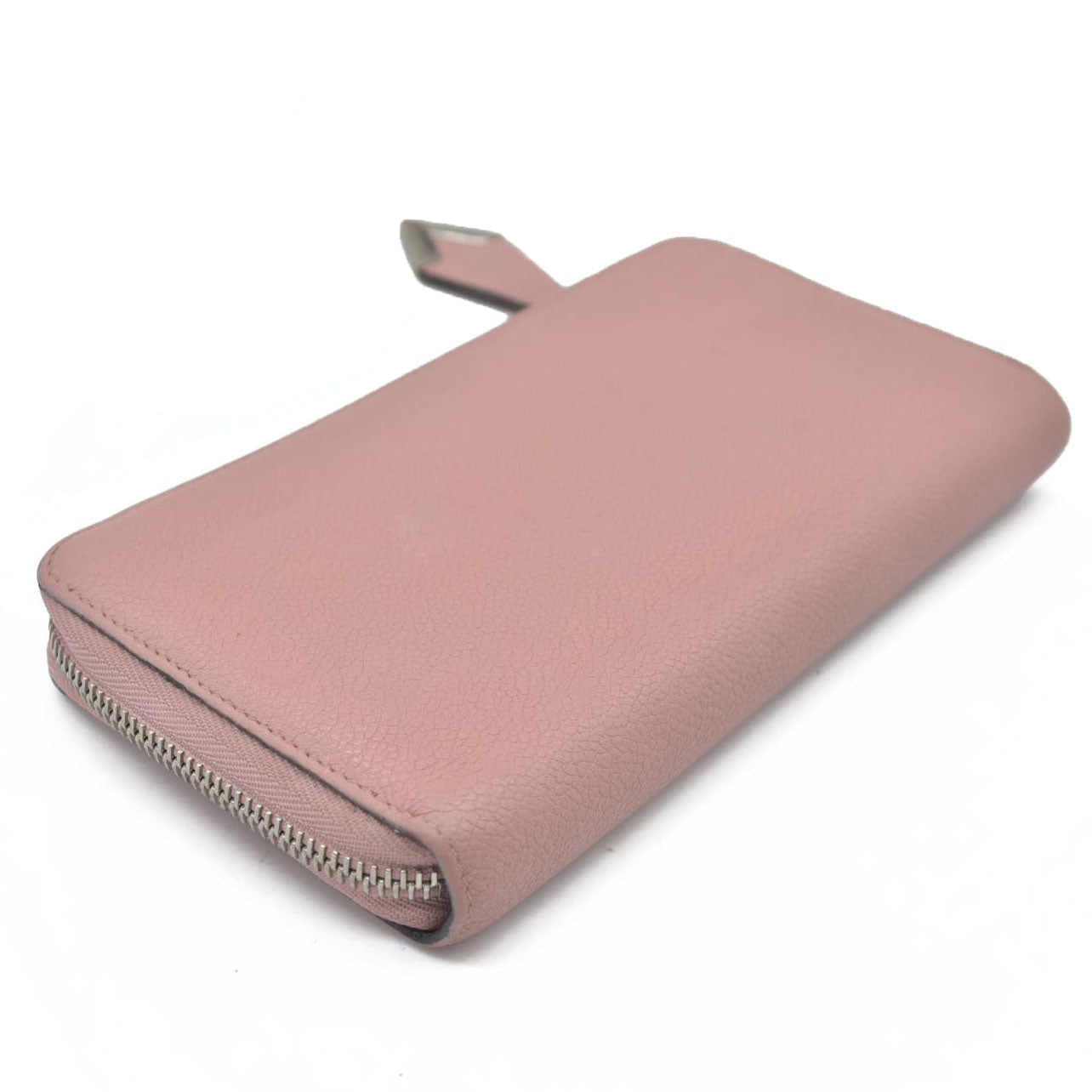 AUCTION $1130 Louis Vuitton Comet Taurillon Leather Zip Zippy Long Wallet Pink