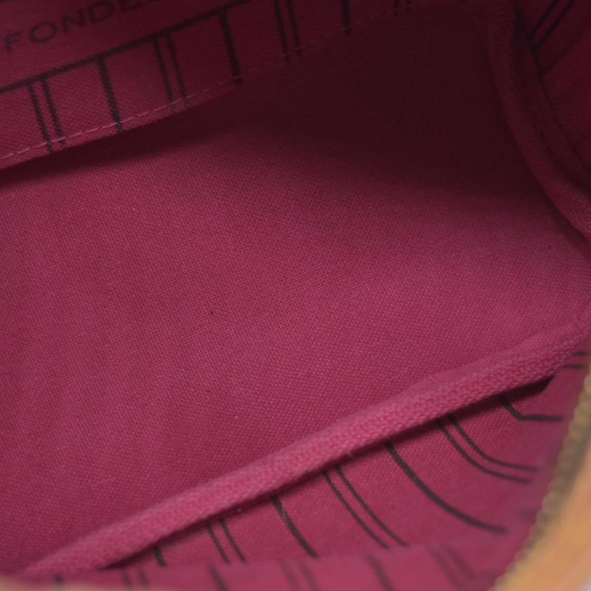 $2100 Louis Vuitton Monogram Neverfull BB Fuchsia