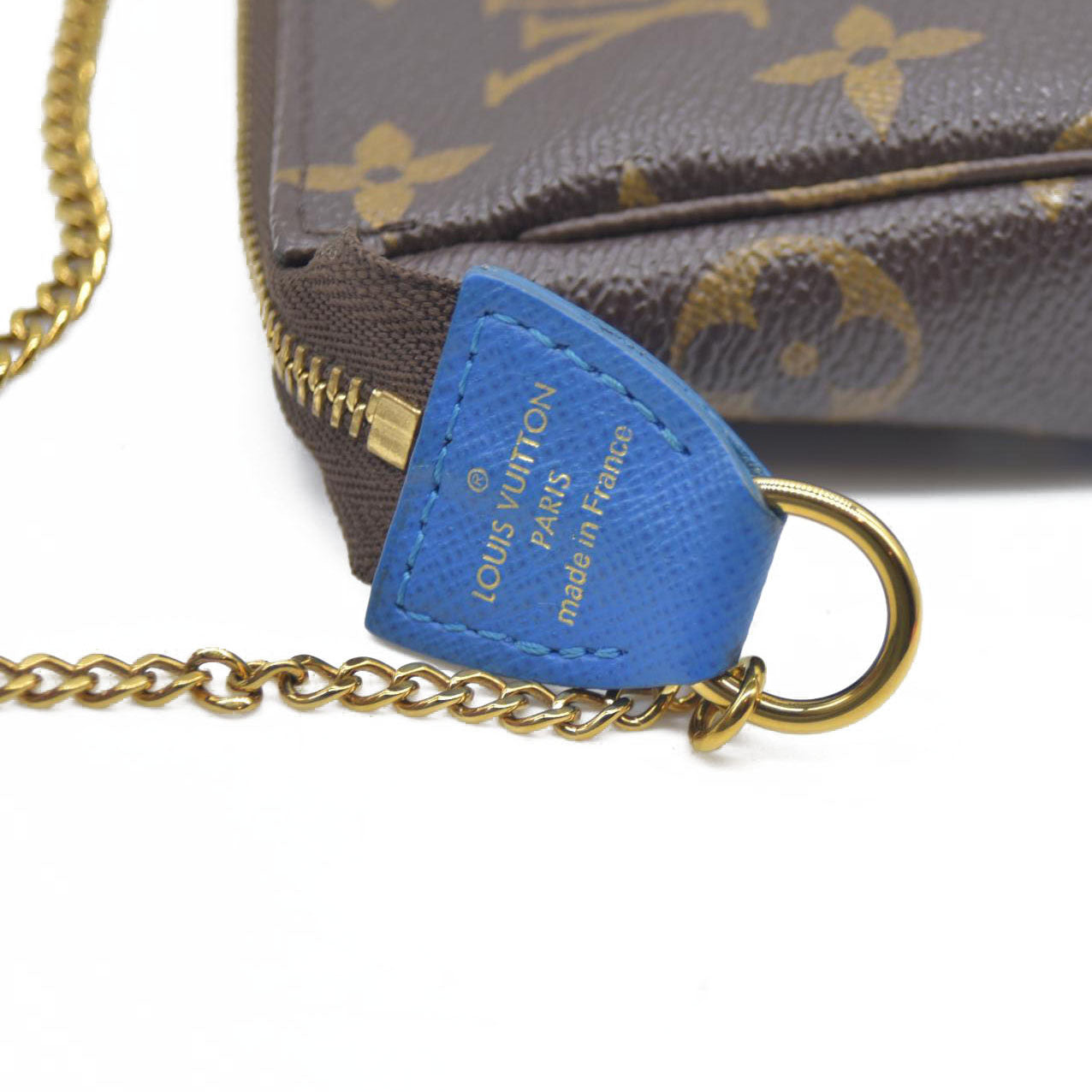 Louis Vuitton  Monogram 2019 Christmas Animation Mini Venice Pochette Accessories Blue