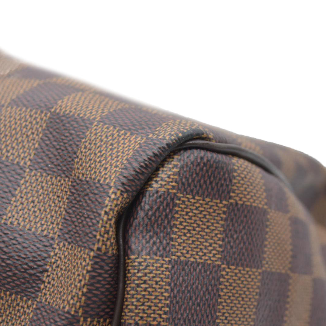 $1630 Louis Vuitton  Damier Ebene Speedy 30 AA1220