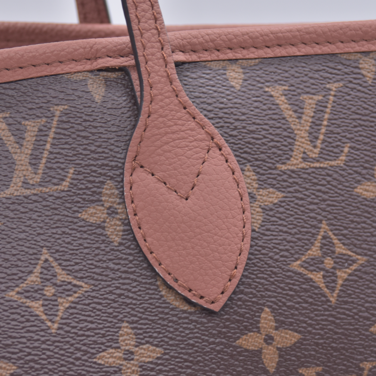 $3200 Louis Vuitton Monogram Inside Out Reversible Neverfull MM Brown RFID 10021157