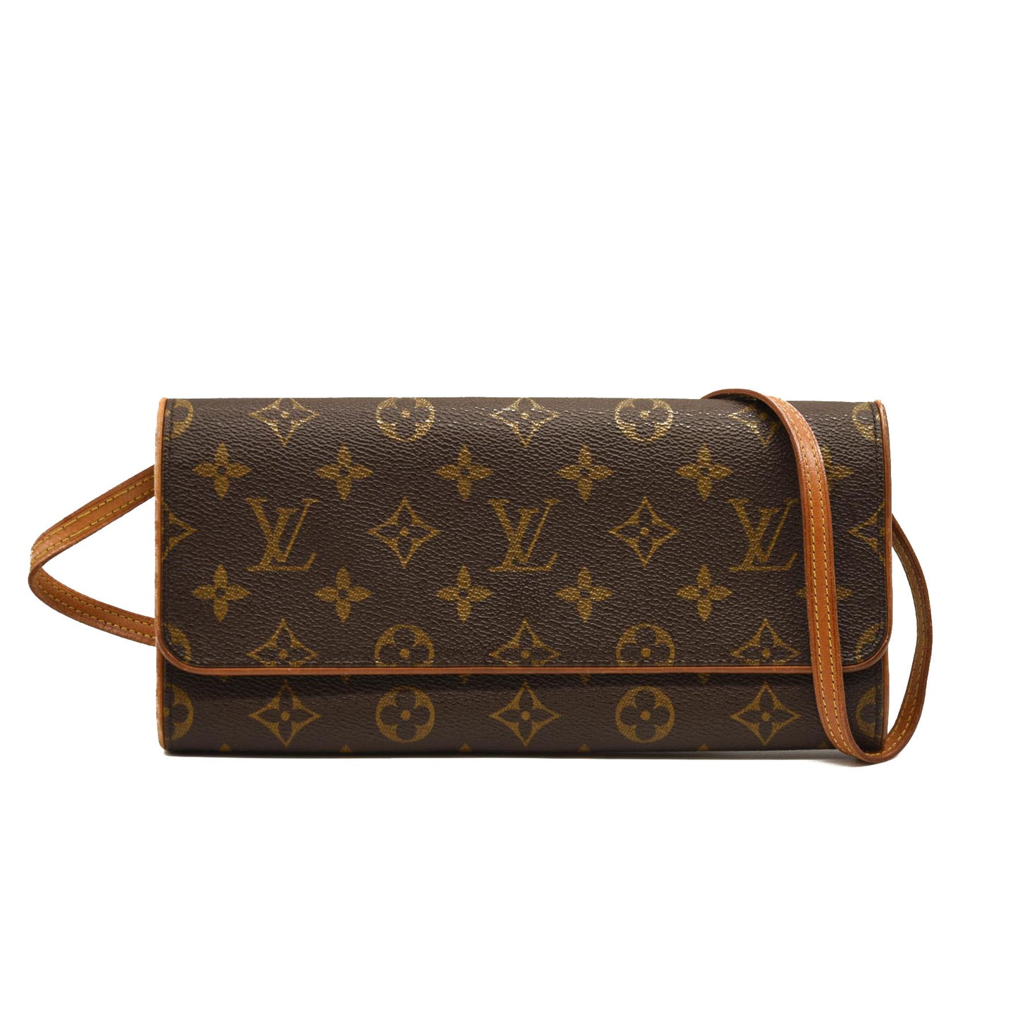 LOUIS VUITTON Monogram Pochette Twin GM