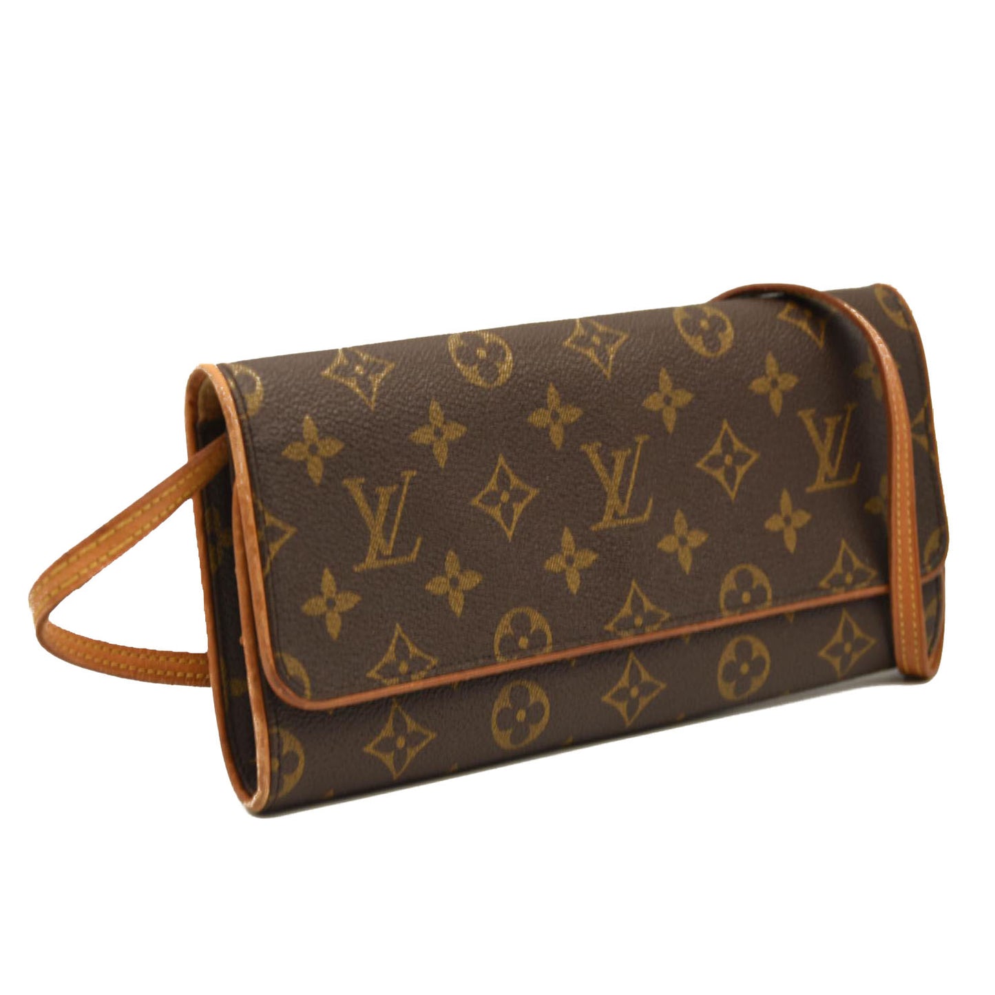 LOUIS VUITTON Monogram Pochette Twin GM