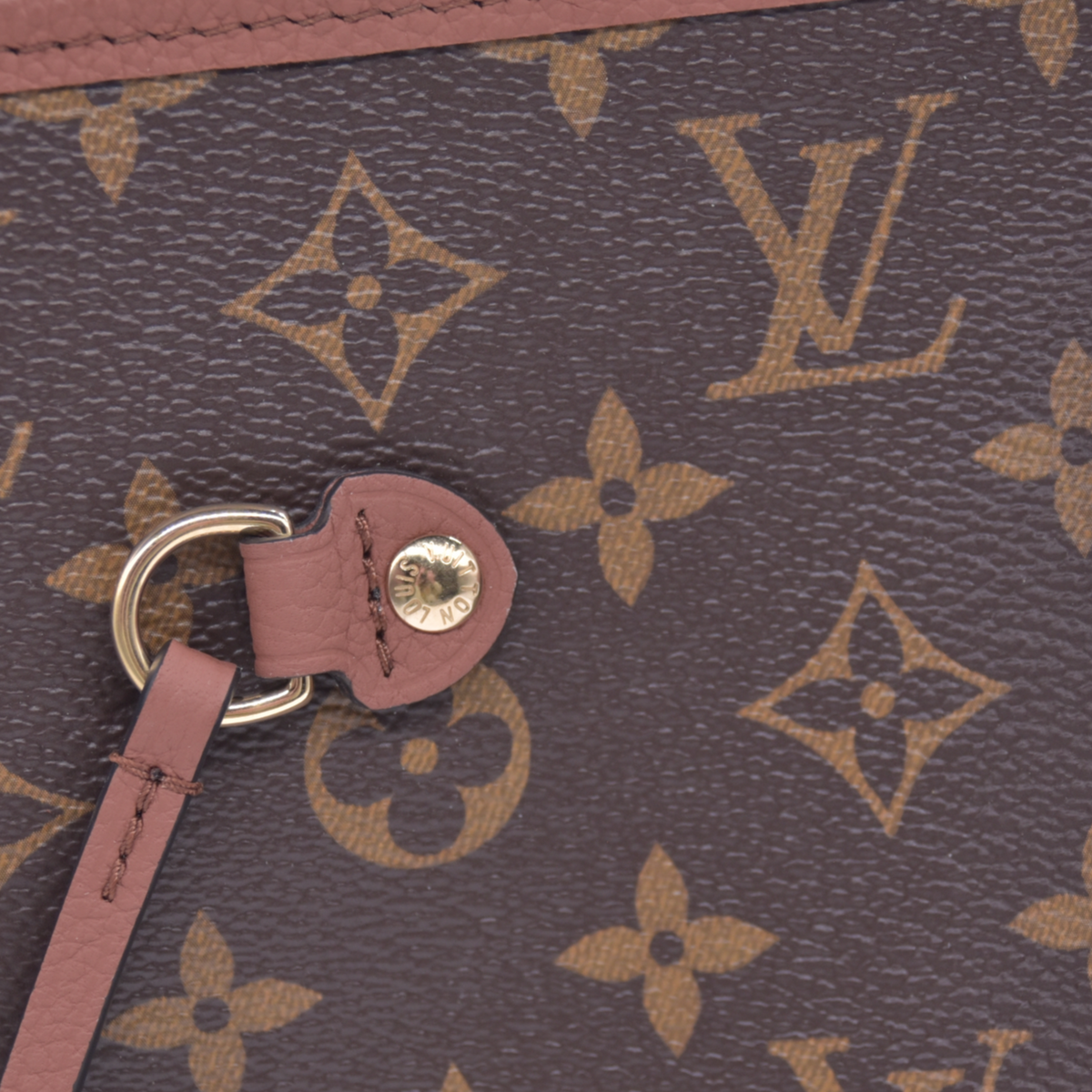 $3200 Louis Vuitton Monogram Inside Out Reversible Neverfull MM Brown RFID 10021157