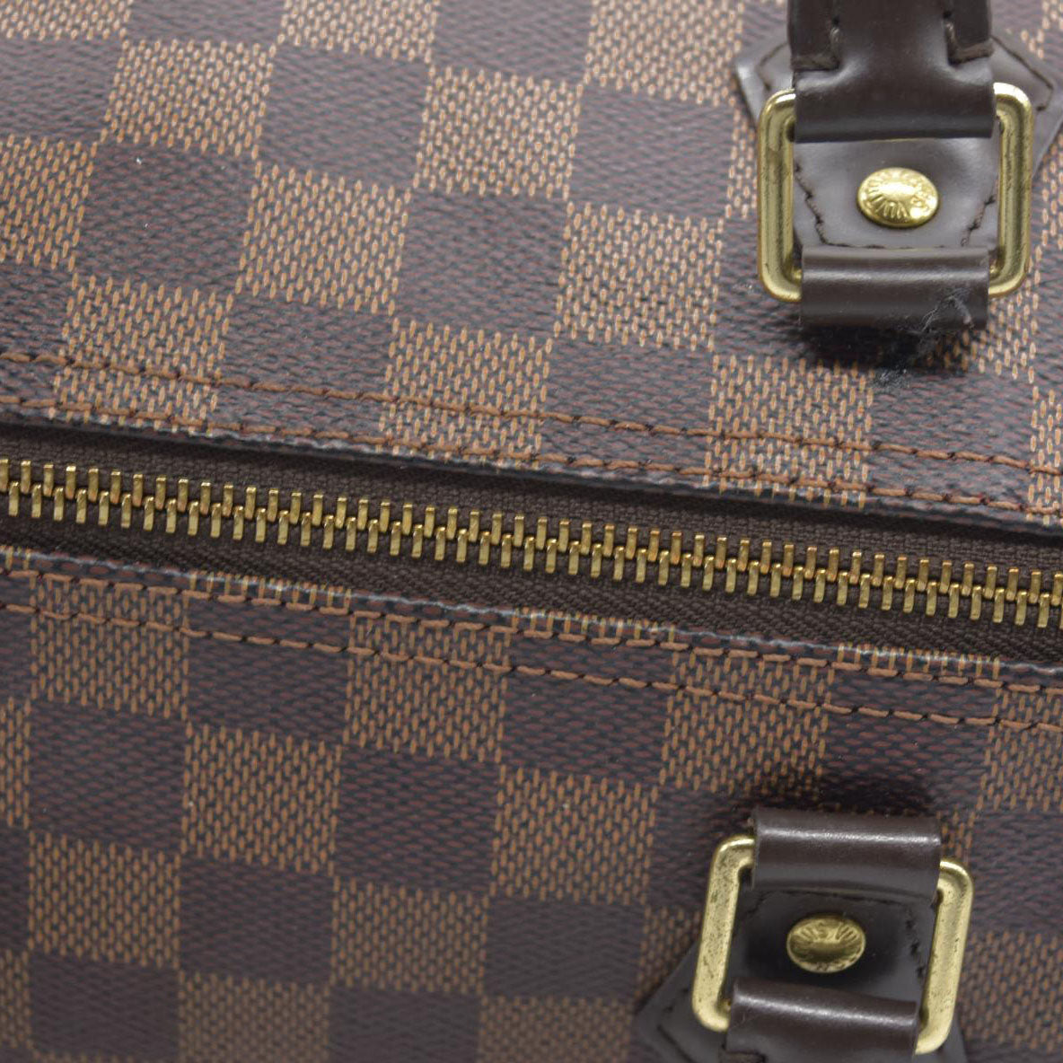 $1630 Louis Vuitton  Damier Ebene Speedy 30 AA1220