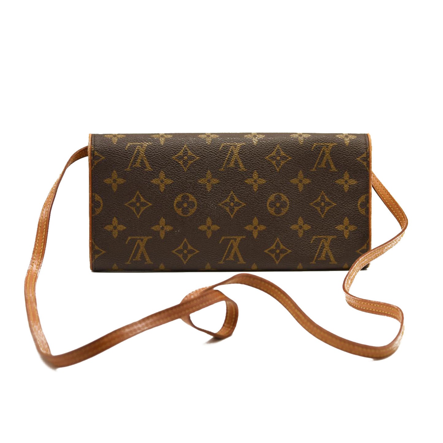LOUIS VUITTON Monogram Pochette Twin GM