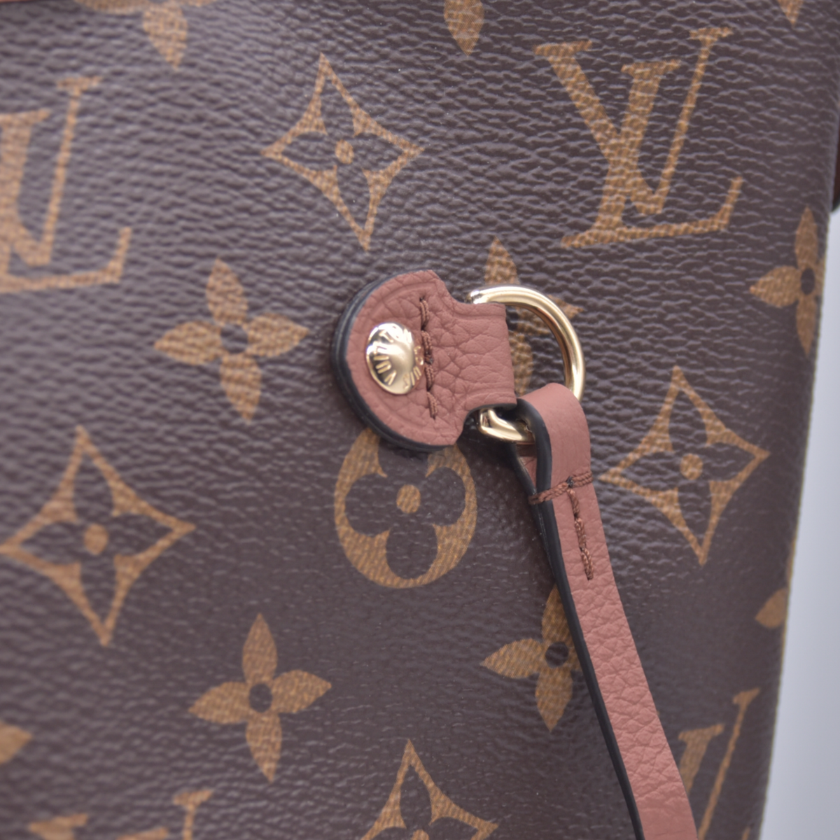 $3200 Louis Vuitton Monogram Inside Out Reversible Neverfull MM Brown RFID 10021157