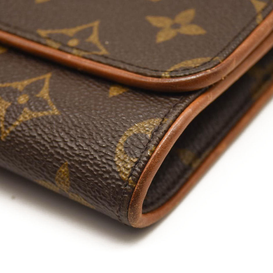 LOUIS VUITTON Monogram Pochette Twin GM