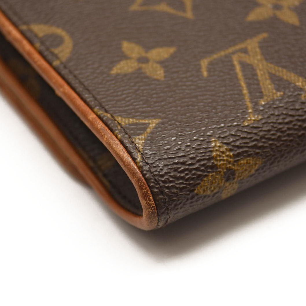 LOUIS VUITTON Monogram Pochette Twin GM