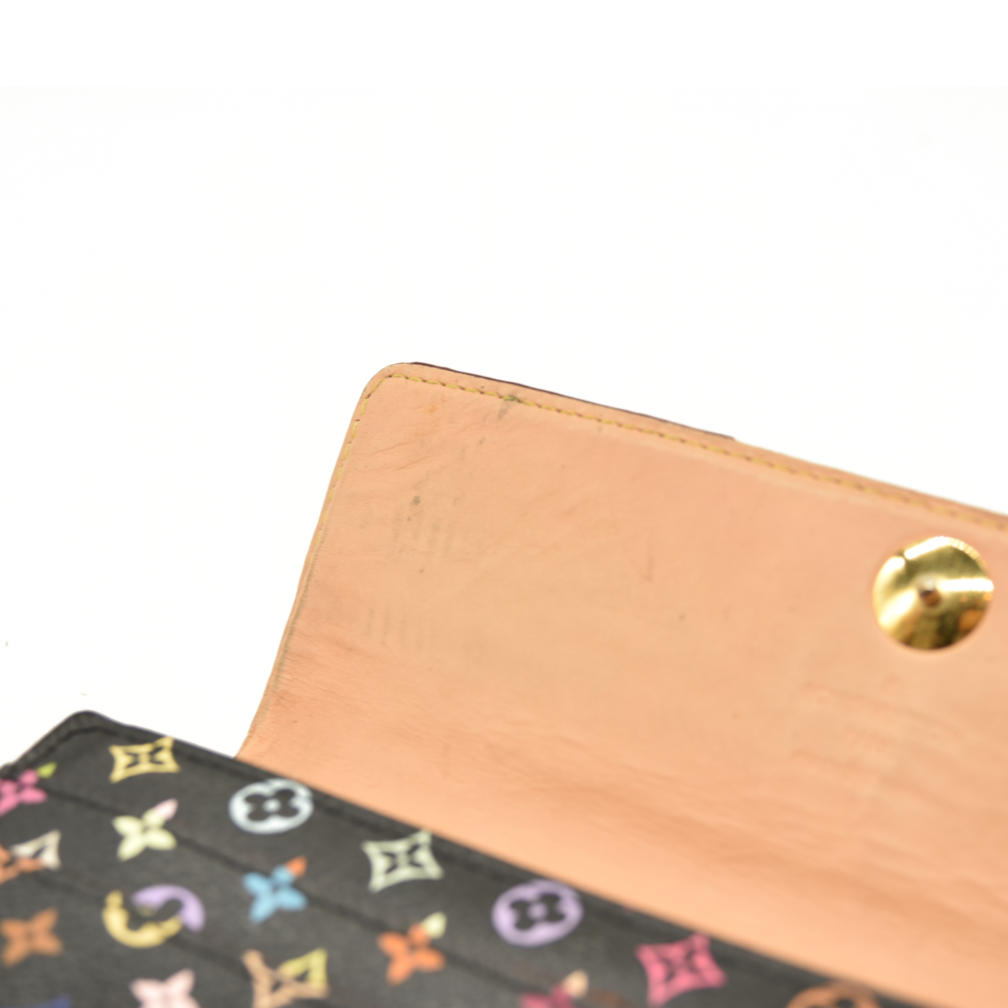 Louis Vuitton  Monogram Murakami Sarah Wallet Black TH2067