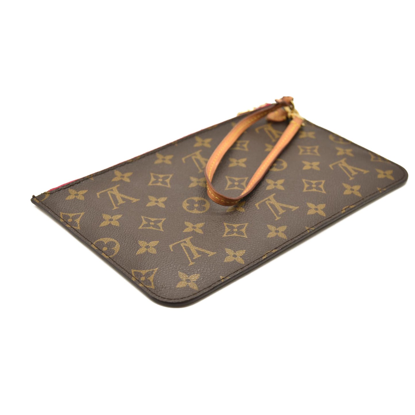 LOUIS VUITTON Monogram Neverfull MM Fuchsia SR4114