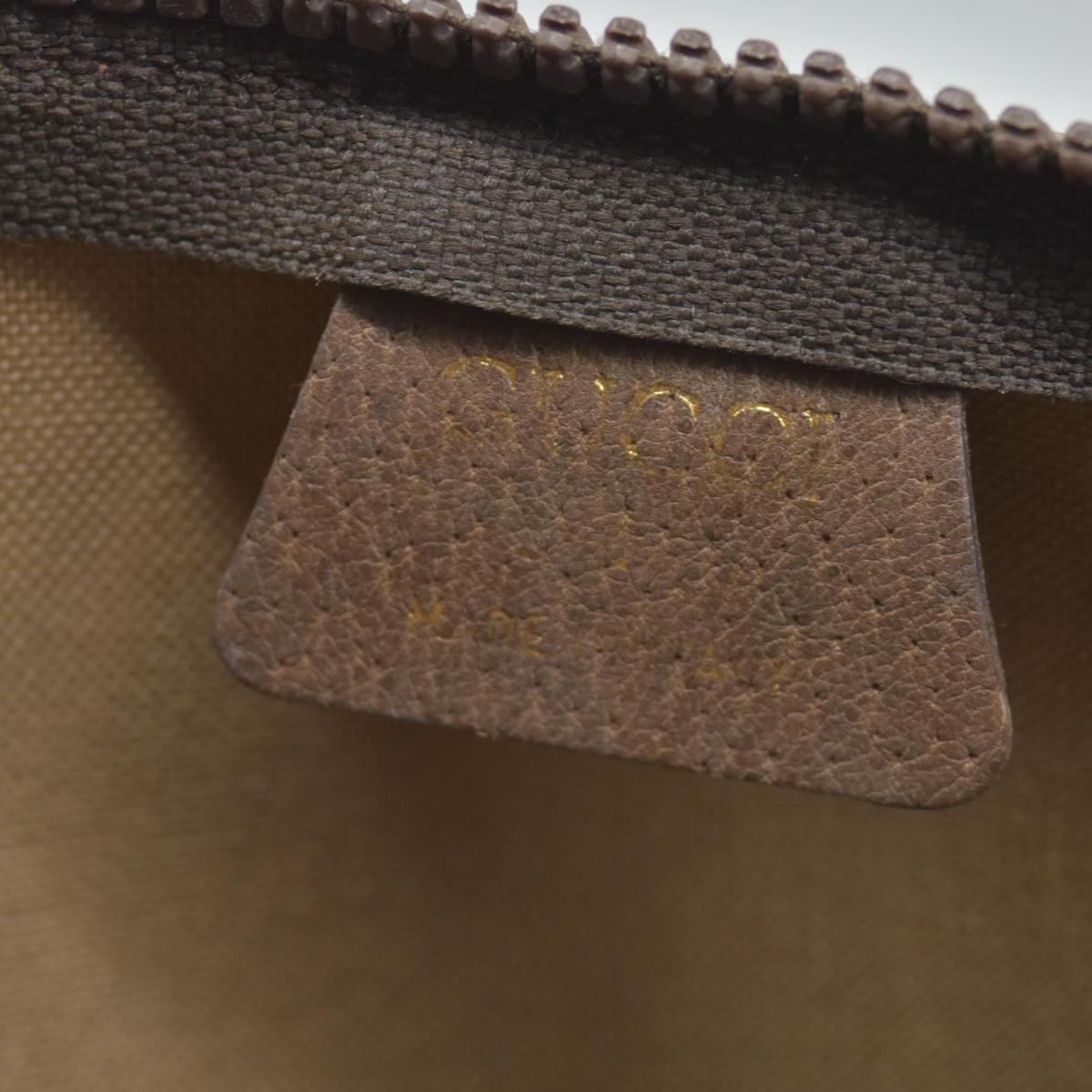 $880 Gucci GG Gucci Plus PVC Leather Pouch Clutch Bag
