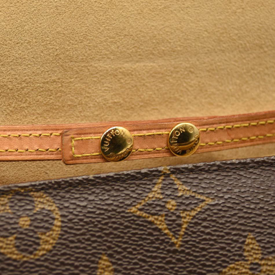 LOUIS VUITTON Monogram Pochette Twin GM