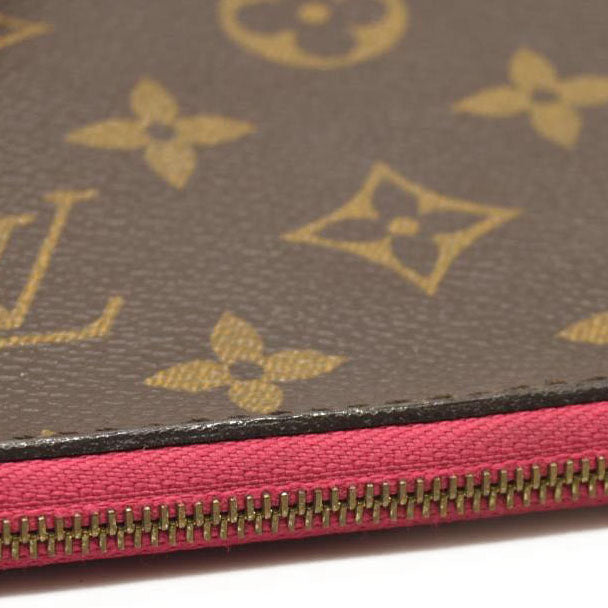 LOUIS VUITTON Monogram Neverfull MM Fuchsia SR4114