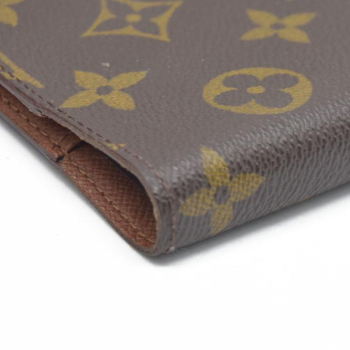 $505 Louis Vuitton  Monogram Small Ring Agenda Cover CA1908