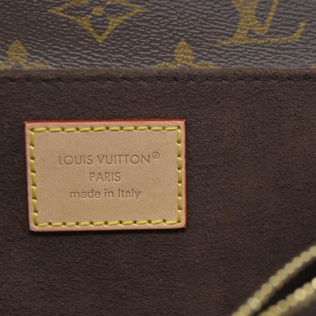 $3200 Louis Vuitton Monogram Pochette Métis East West