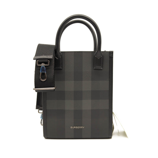 NEW Burberry Denny check-print messenger bag