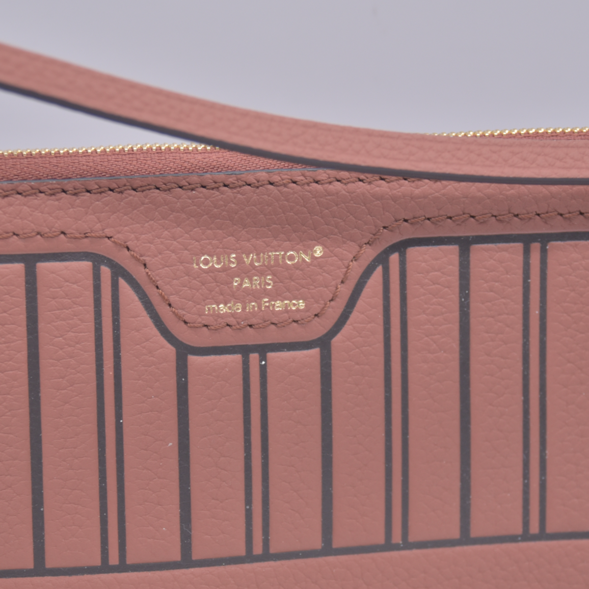 $3200 Louis Vuitton Monogram Inside Out Reversible Neverfull MM Brown RFID 10021157