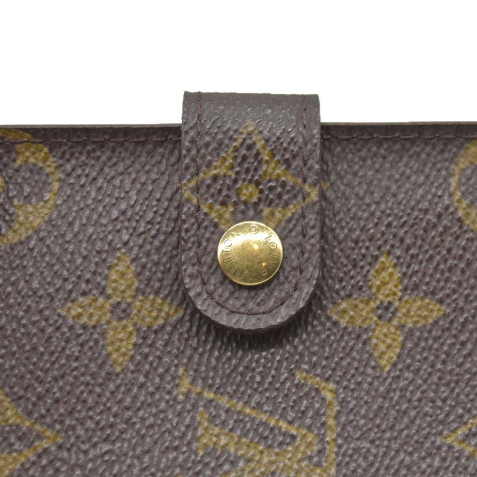 $505 Louis Vuitton  Monogram Small Ring Agenda Cover CA1908