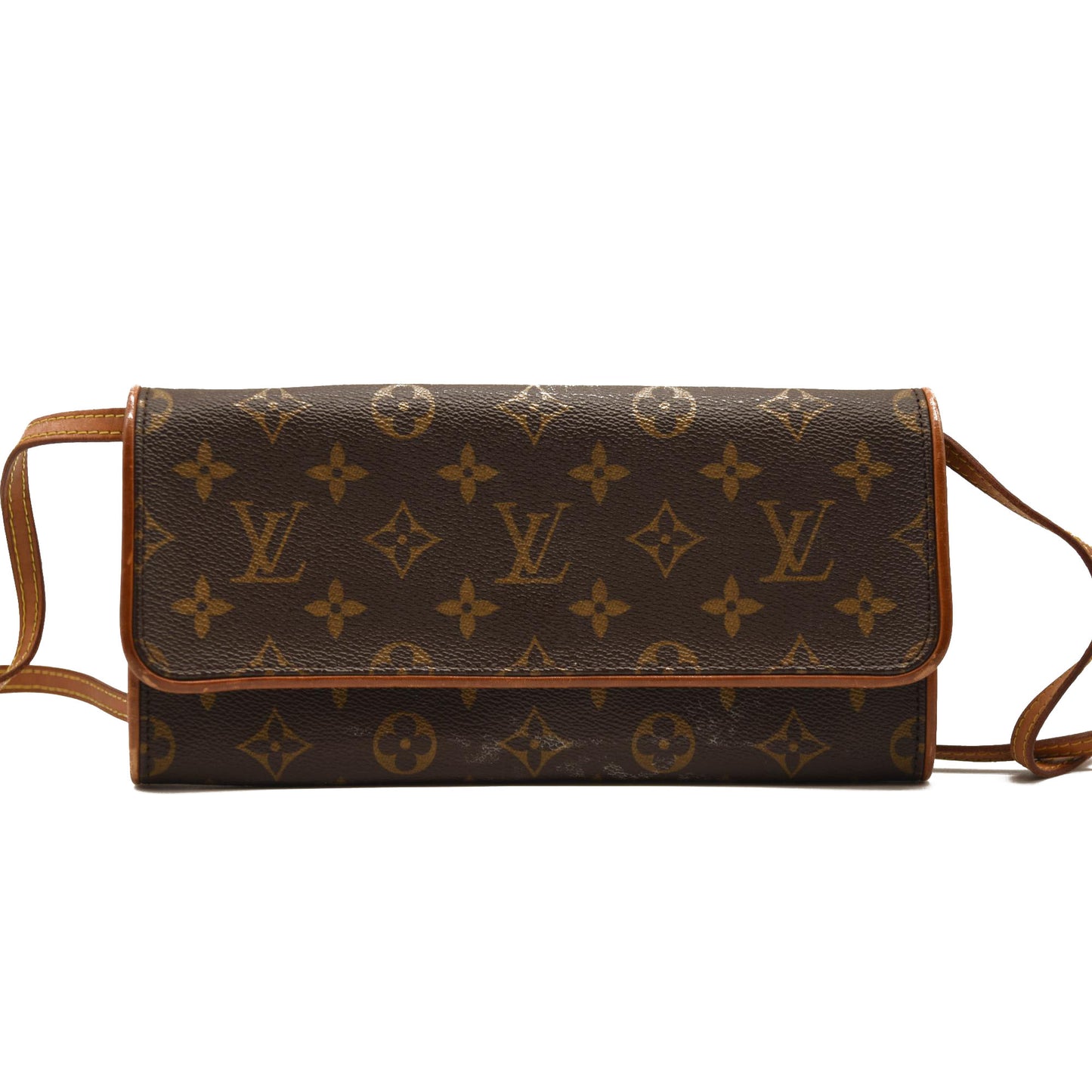 LOUIS VUITTON Monogram Pochette Twin GM