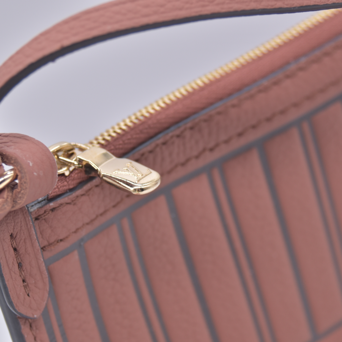 $3200 Louis Vuitton Monogram Inside Out Reversible Neverfull MM Brown RFID 10021157