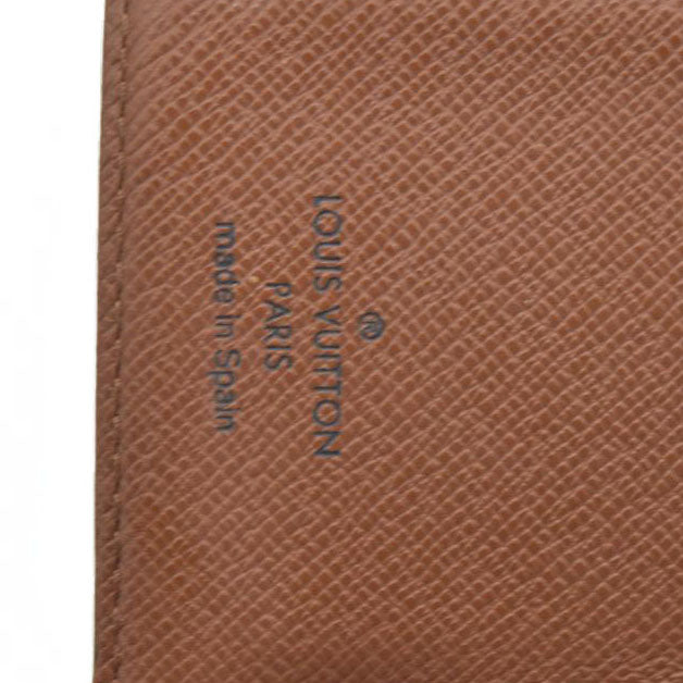 $505 Louis Vuitton  Monogram Small Ring Agenda Cover CA1908