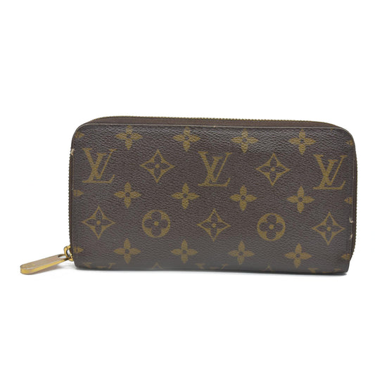 AUCTION $915 Louis Vuitton  Monogram Zippy Wallet CA5039