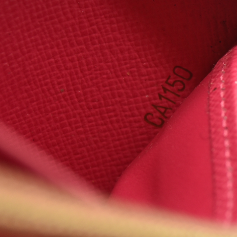 Louis Vuitton  Monogram Murakami Zippy Wallet Black Fuchsia CA1150