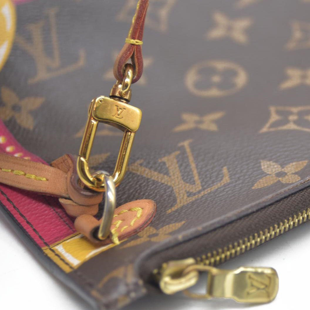 AUCTION $1000 Louis Vuitton  Monogram Summer Trunks Neo Neverfull MM GM Pochette