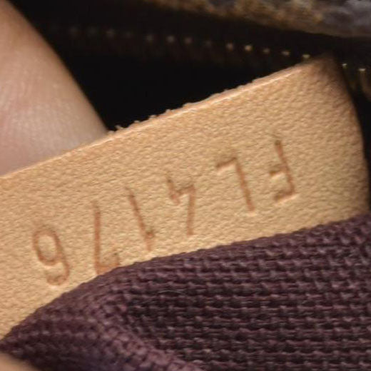 $1490 2016 Louis Vuitton Monogram Iena PM FL4176