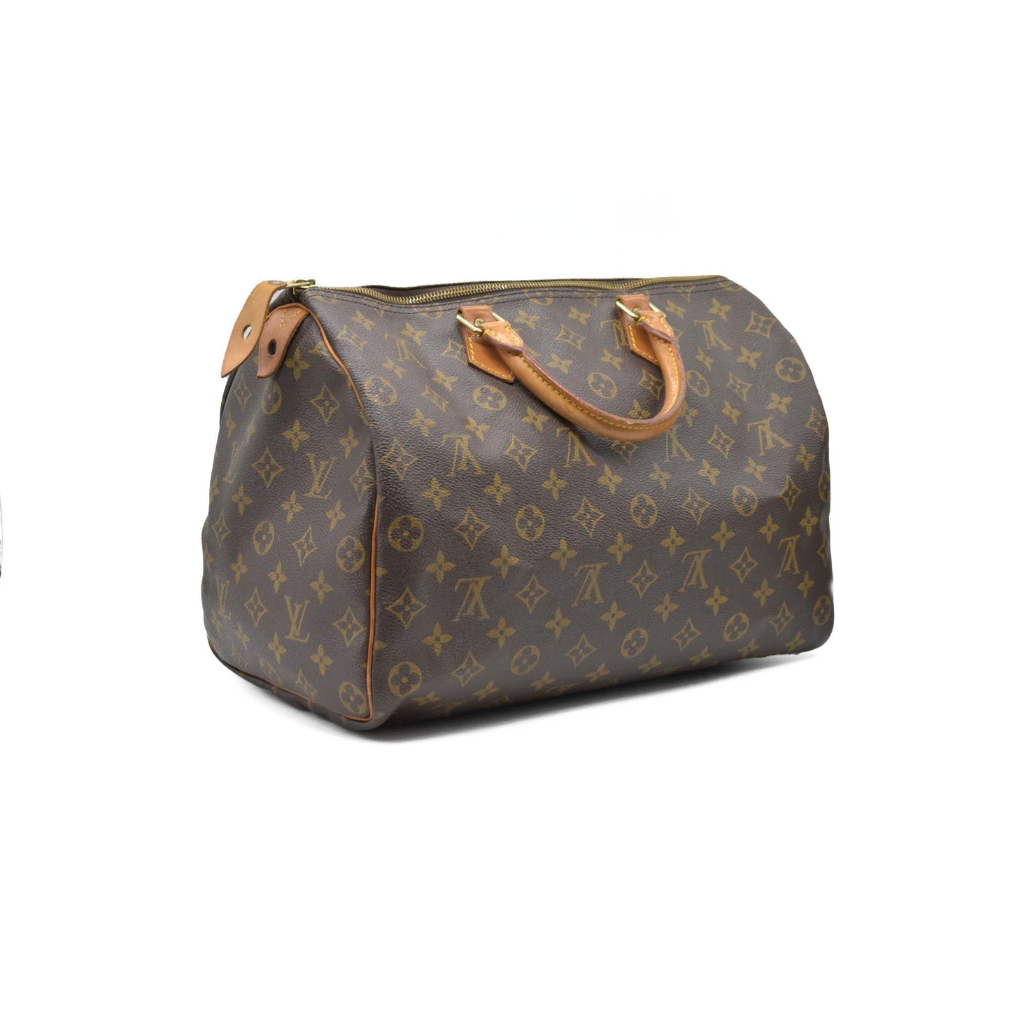 $1700 Louis Vuitton Monogram Speedy 35 SP0947
