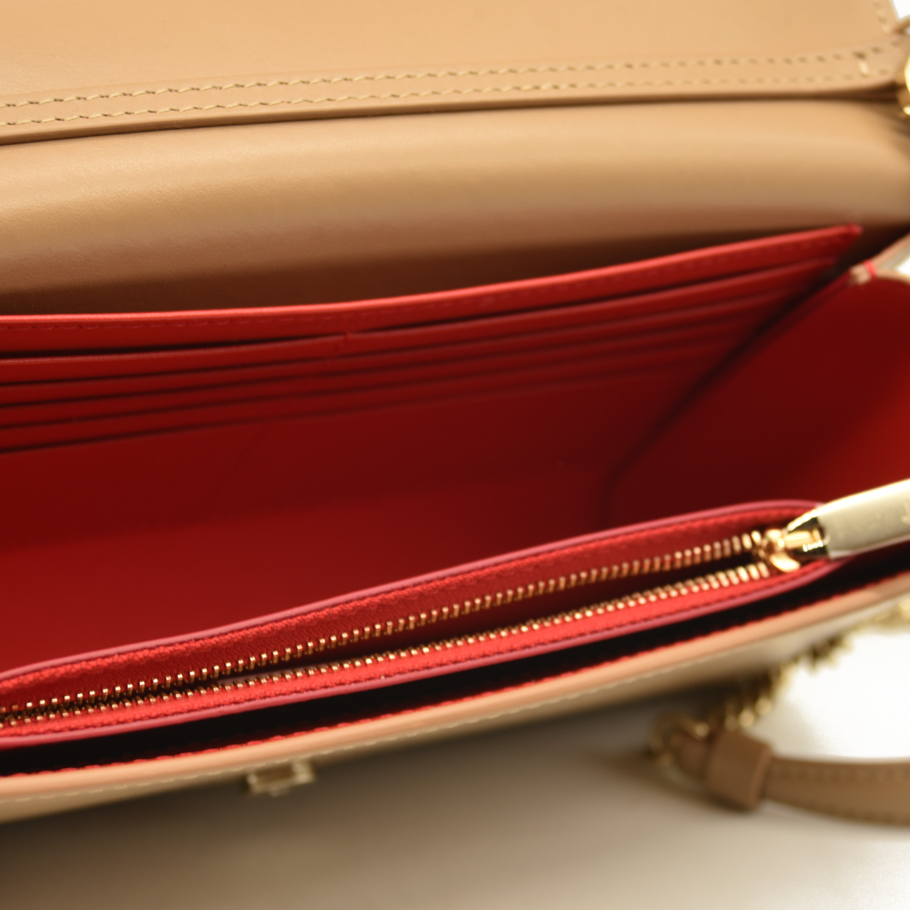 Christian Louboutin Paloma Suede Loubinthesky Lionne Crossbody Clutch