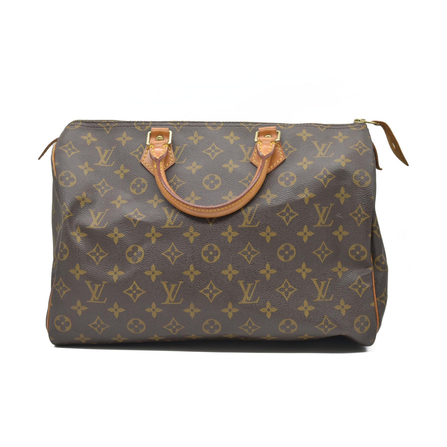 $1700 Louis Vuitton Monogram Speedy 35 SP0947