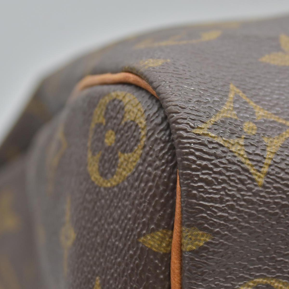 $1700 Louis Vuitton Monogram Speedy 35 SP0947