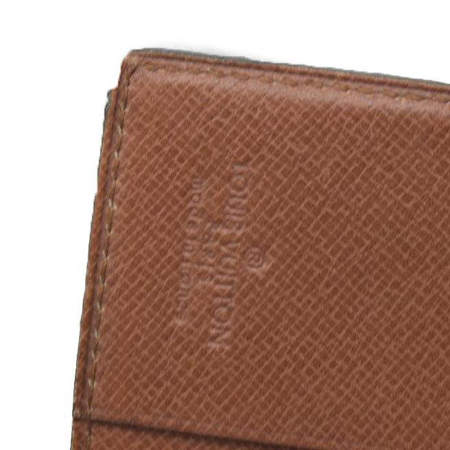 Louis Vuitton  Monogram Checkbook Holder Wallet