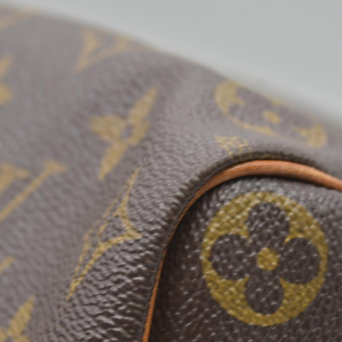 $1700 Louis Vuitton Monogram Speedy 35 SP0947