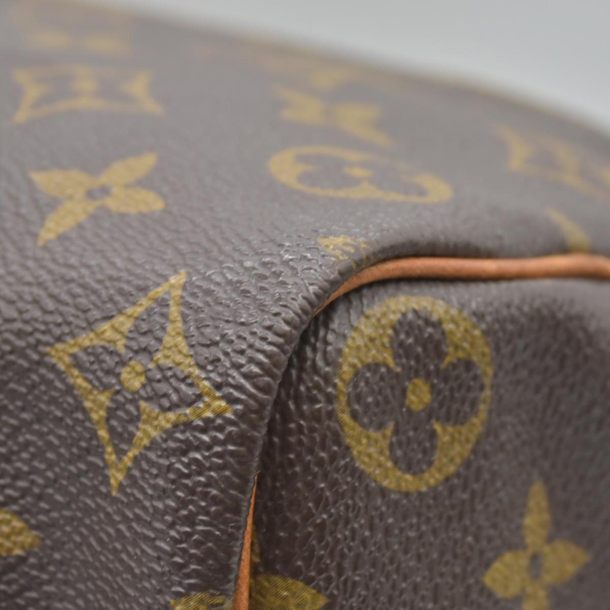 $1700 Louis Vuitton Monogram Speedy 35 SP0947