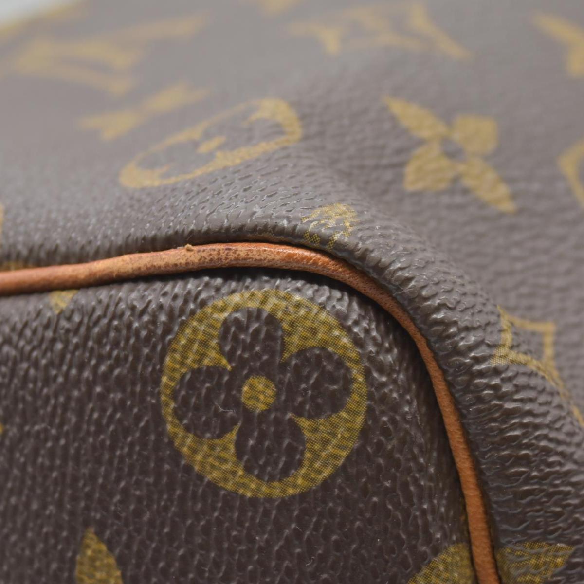 $1700 Louis Vuitton Monogram Speedy 35 SP0947