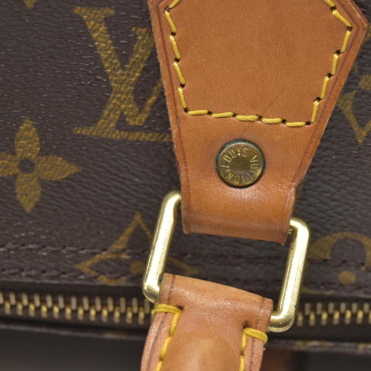 $1700 Louis Vuitton Monogram Speedy 35 SP0947