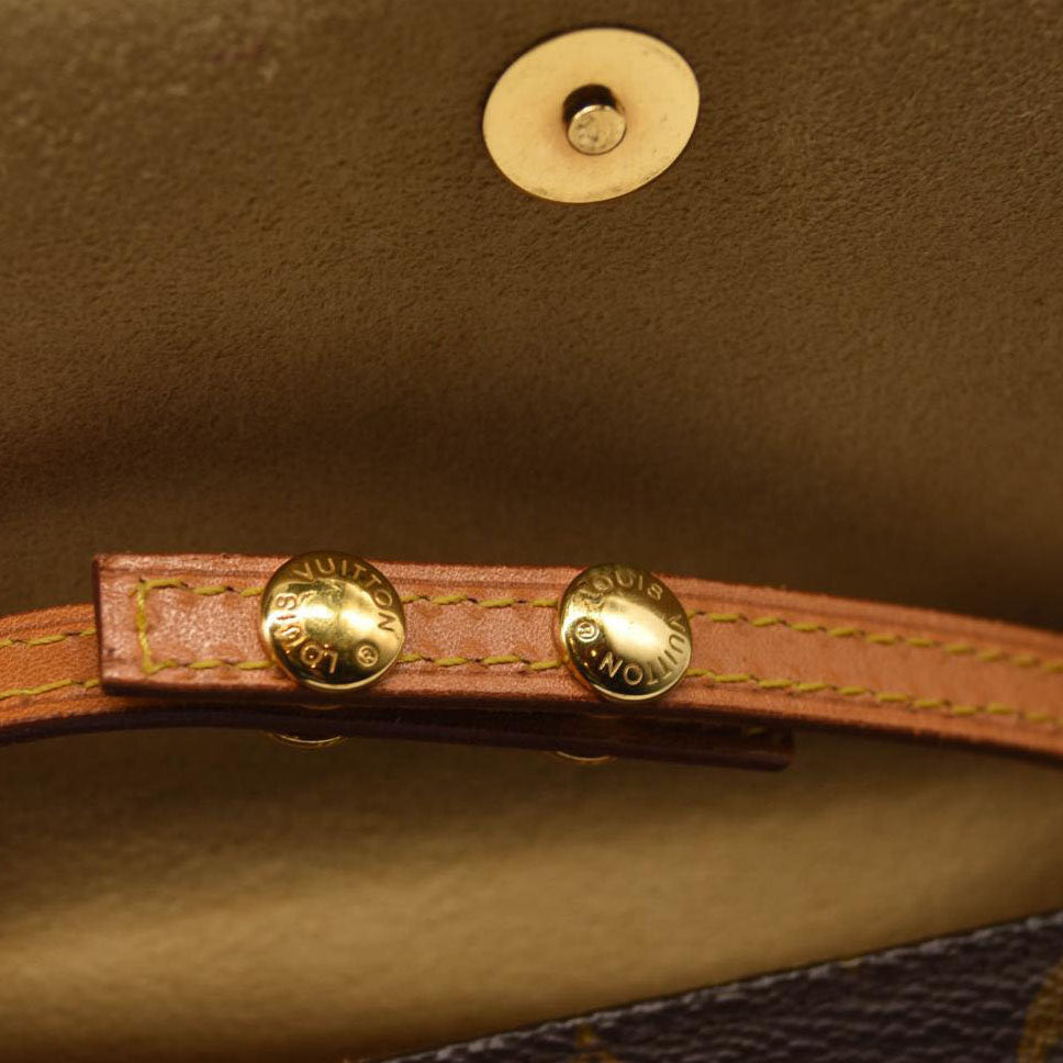 LOUIS VUITTON Monogram Pochette Twin GM