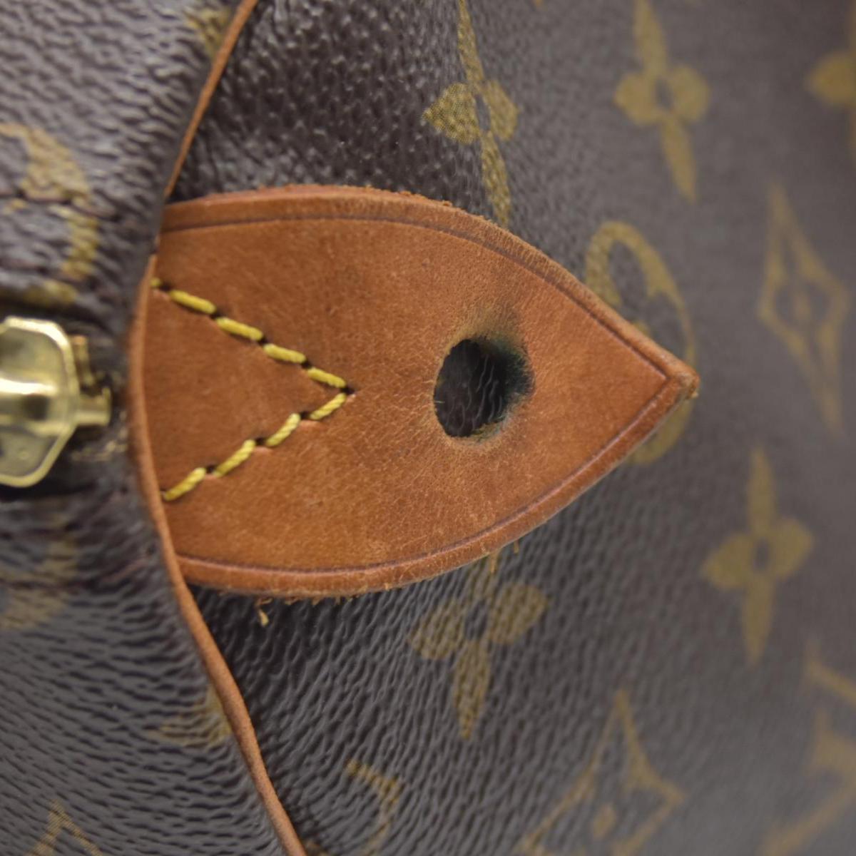 $1700 Louis Vuitton Monogram Speedy 35 SP0947