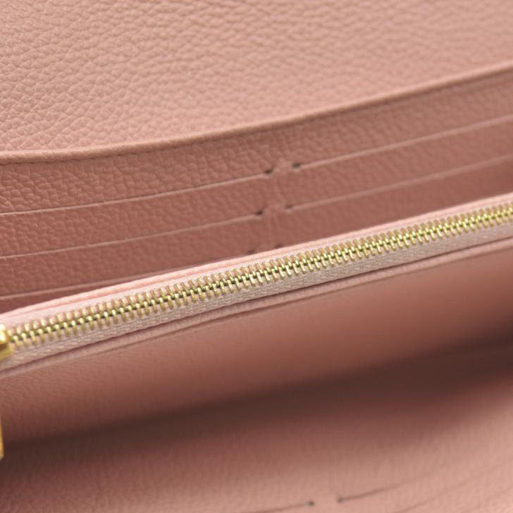 LOUIS VUITTON Monogram Empreinte Portefeuille Sarah Long Wallet