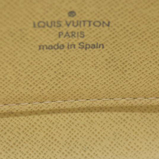 AUCTION $915 Louis Vuitton Damier Azur Zippy Zip Around Long Wallet Purse White CA4058