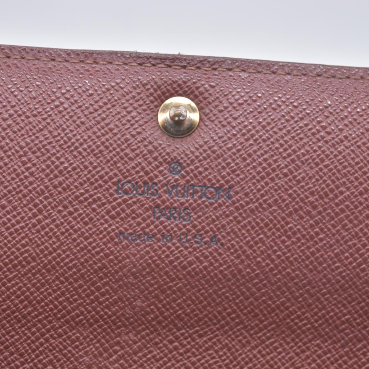 $725 2000 Louis Vuitton Monogram Sarah Wallet SD1010 CONSIGNMENT 10021127