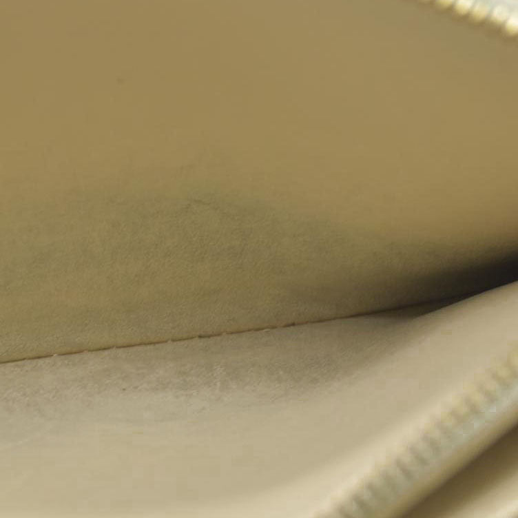 AUCTION $915 Louis Vuitton Damier Azur Zippy Zip Around Long Wallet Purse White CA4058