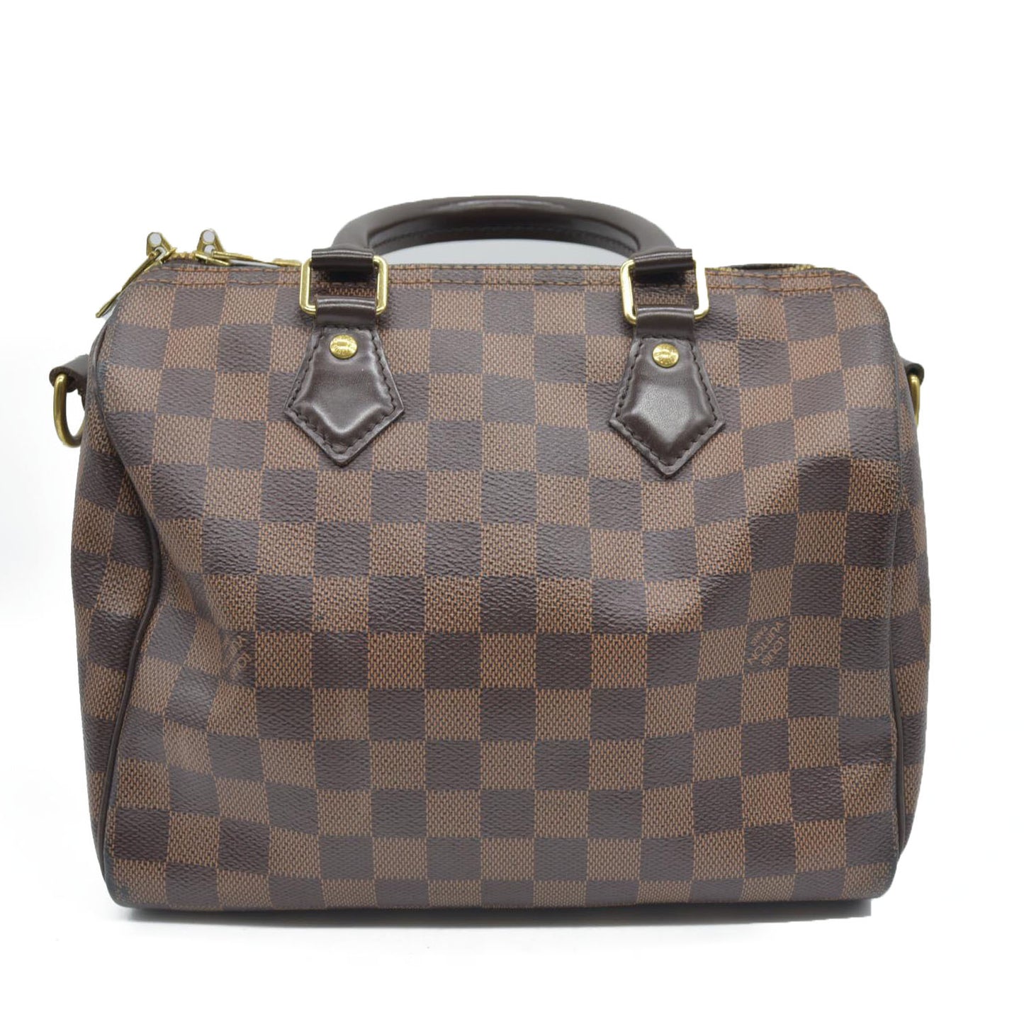 $1940 AUCTION Louis Vuitton  Damier Ebene Speedy Bandouliere 25 2018